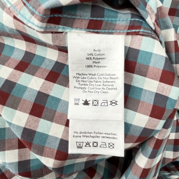 Eddie Bauer Travex Classic Fit Button Down Shirt, Men's LT, Business Office - Picture 10 of 11